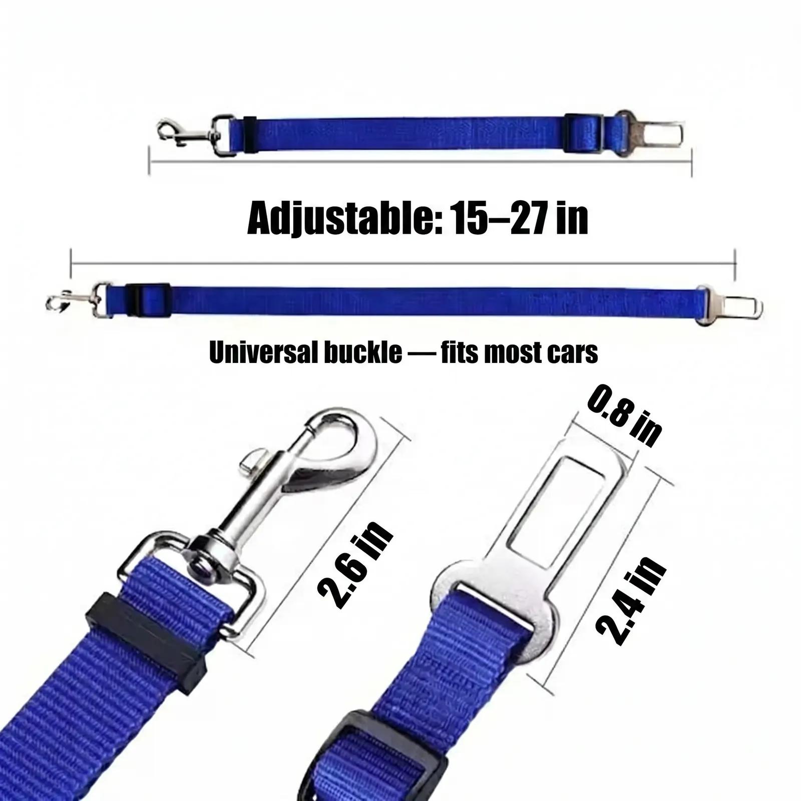 Dog Seat-Belt Tether (Universal Buckle) - photo 3