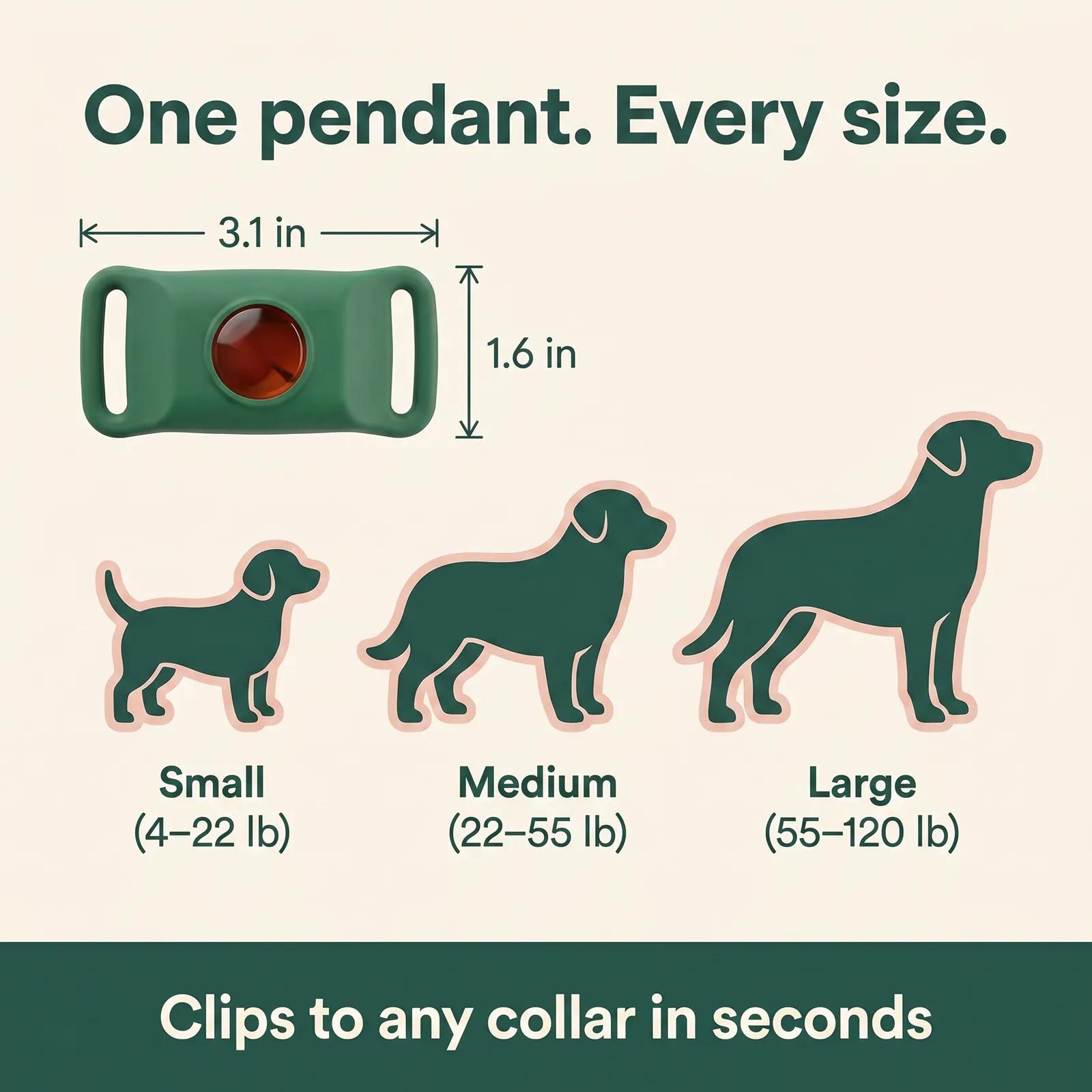 Natural Flea & Tick Repellent Pendant - photo 7
