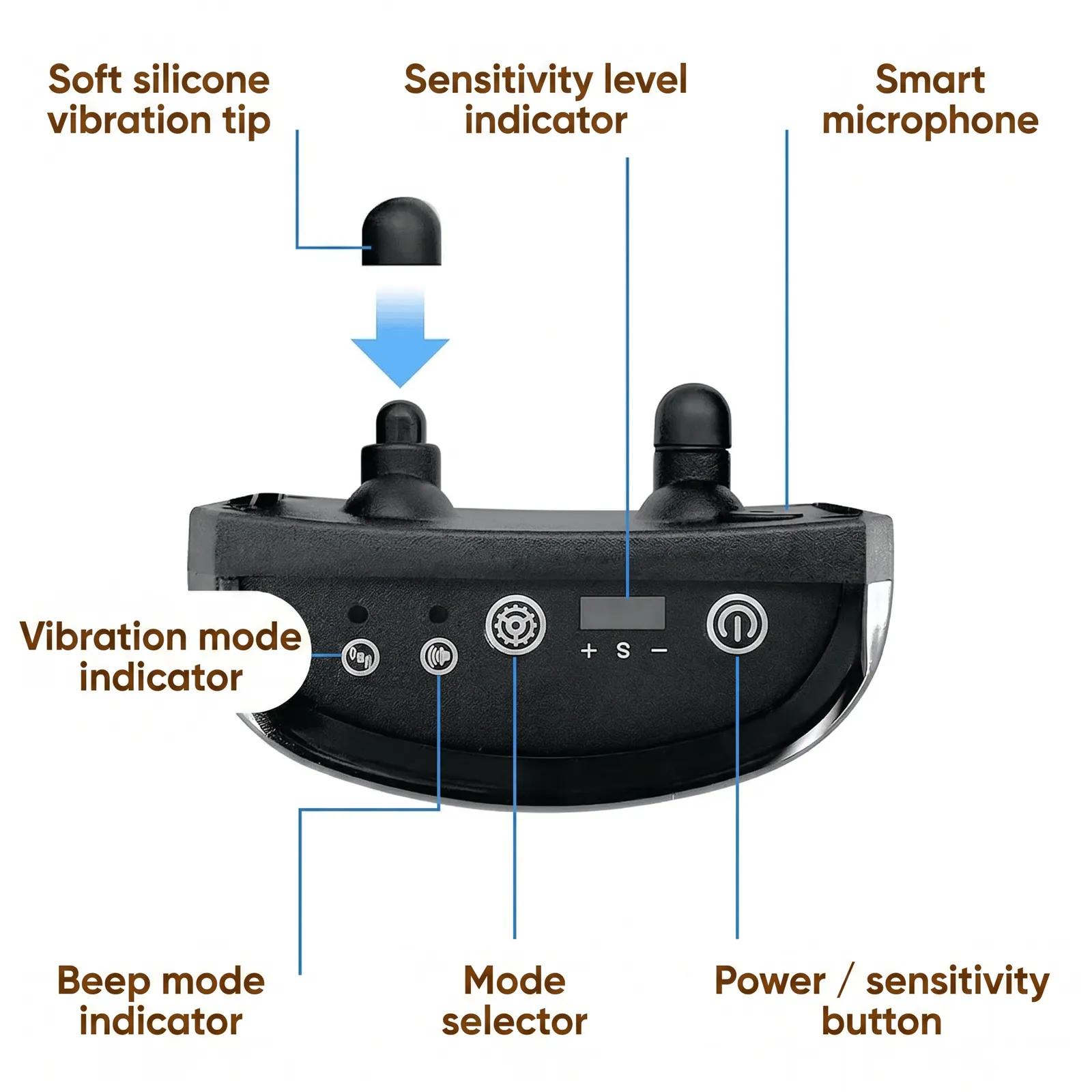 No-Shock Bark Training Collar - photo 6